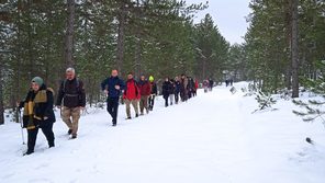 Kirpe Kanyonu Kar Yürüyüşü